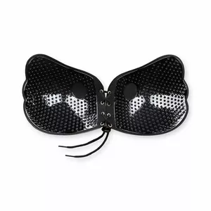 Push-Up Bra bye bra LACE-IT Black, strapless adhesive cup B