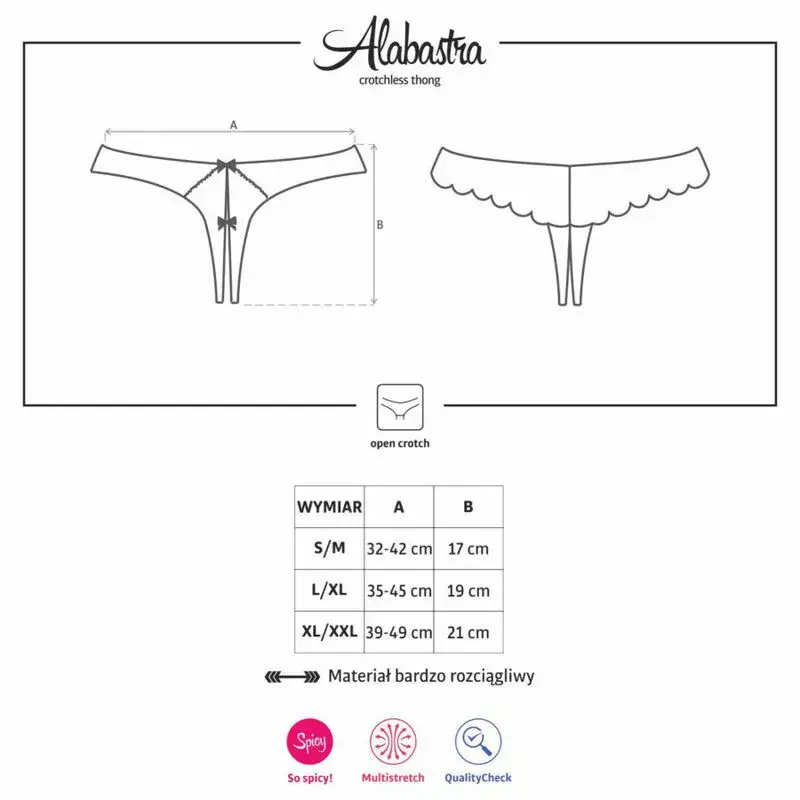Tanga Obsessive Alabastra S/M Photo 5