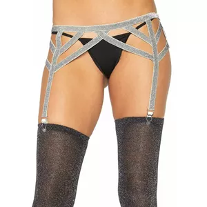 Apakšveļa Leg Avenue One Size Sudrabs 8887_02722