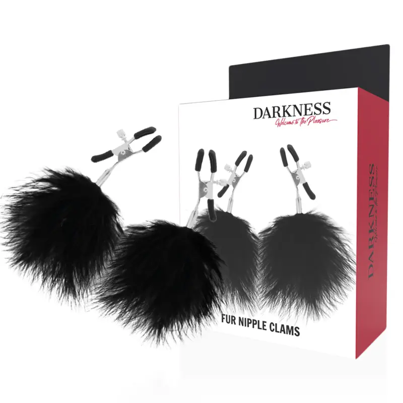 Krūšu gredzeni DARKNESS D-221245 ar regulējamu