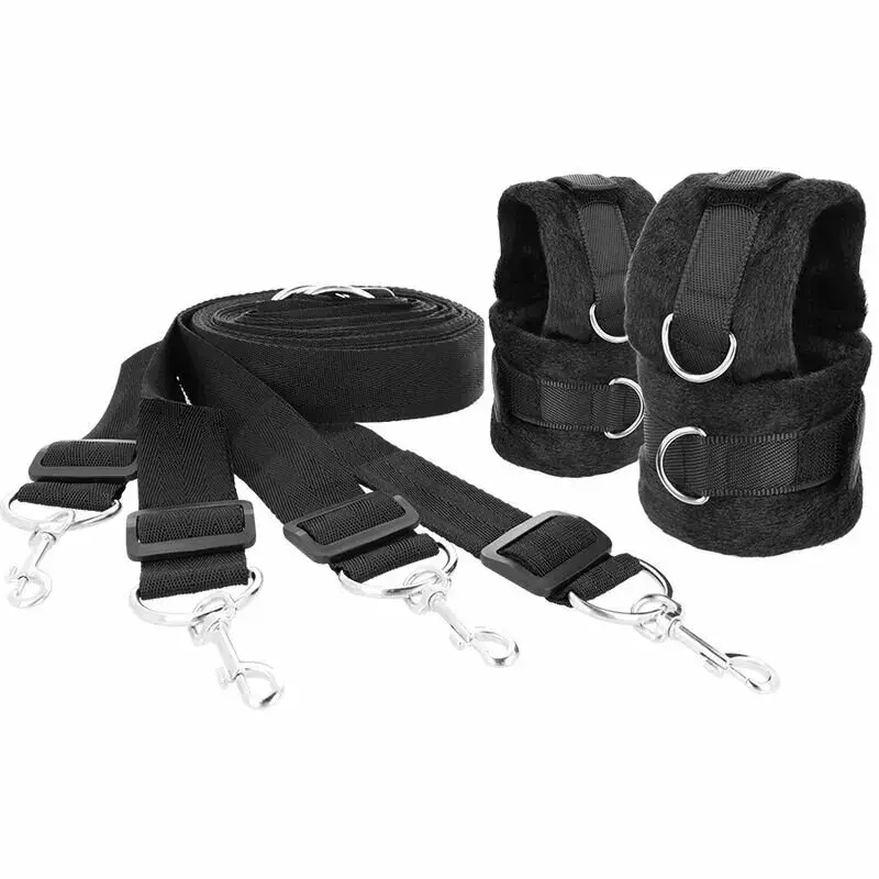 Бондаж DARKNESS BED TIES SET Photo 2