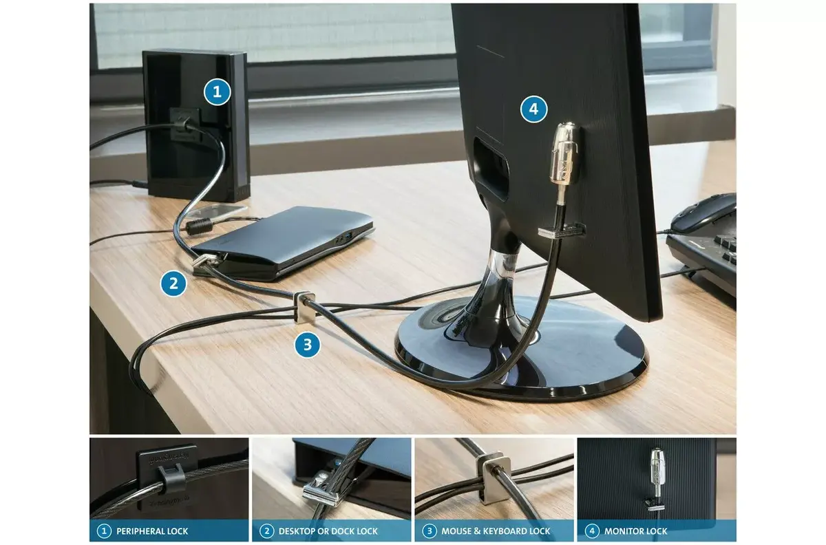 Kensington Desktop & Peripherals 2.0 slēdzene Photo 7