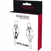 Nipple clamp DARKNESS D-226735 with chain Photo 2