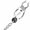 Nipple clamp DARKNESS D-226735 with chain Photo 4