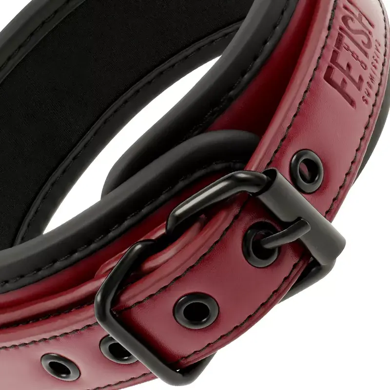 Leash and Collars FETISH SUBMISSIVE DARK ROOM NEOPRENE LINING CHAIN NECKLACE Photo 2