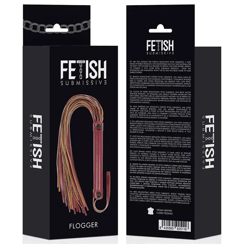 Плётка fetish submissive D-227425 веганская кожа Photo 4