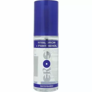 Personal water-based lubricant Eros Hyaluron Panthenol 100 ml, skin-friendly formula with hyaluronic acid and panthenol