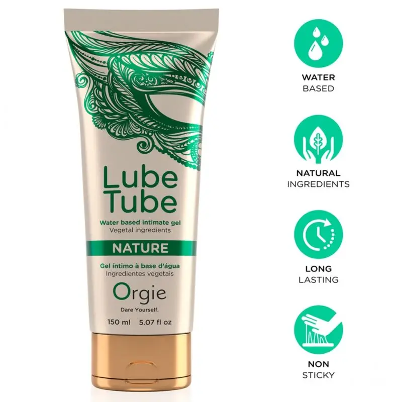 Orgie Water Based Lube Tube Nature 150 мл Photo 2