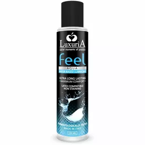 Water-based lubricant LUXURIA 150 ml — INTIMATELINE LUXURIA FEEL, pH-balanced, compatible with condoms and sex toys