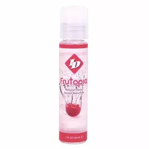 Lubricant id lube FRUTOPIA Cherry 30 ml D-205303 - flavored water-based personal lubricant