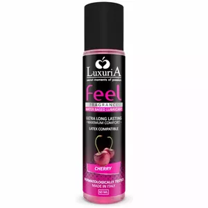 LUXURIA FEEL CHERRY LUBRIKANTS UZ ŪDENS BĀZES 60 ML