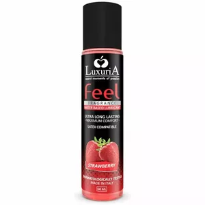 LUXURIA FEEL STRAWBERRY WATER BASED LUBRICANT 60 ML