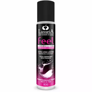 LUXURIA FEEL ANAL WATER BASED LUBRICANT 60 ML