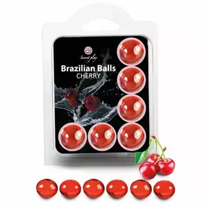 Anal/Balls BDSM toy secret play Brazilians Balls CHERRIES D-222207 — novelty shape for intimate stimulation