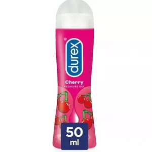 Personal lubricant Durex Play Cherry 50 ml — Durex water-based lubricant, cherry flavor