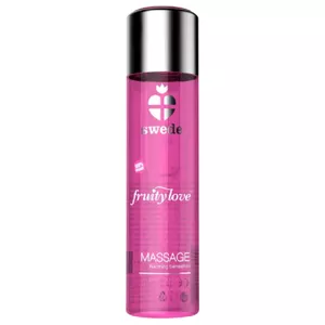 Masāžas eļļa Swede Fruity Love ar greipfrūta un mango aromātu, sildoša iedarbība, 120 ml