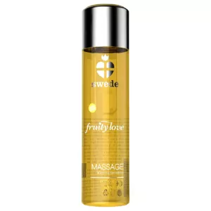 Massage oil Swede Fruity Love Warming Effect Tropical Fruity with Honey 120 ml