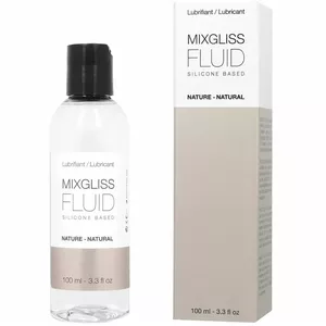 Personal lubricant MIXGLISS Natural Silicone Base 100 ml – silicone-based intimate lubricant