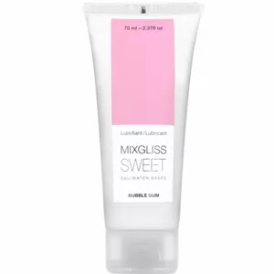 Personal water-based lubricant MIXGLISS D-216612 gum flavor 70 ml