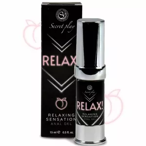 Anal gel secret play RELAX 15 ml — lubricant for anal use, 15 ml