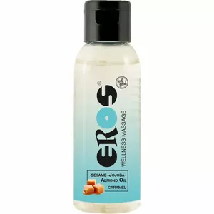 EROS WELLNESS MASĀŽAS EĻĻA KARAMELE 50 ML