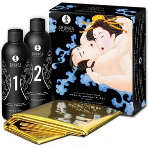 Массажный гель Shunga Body to Body D12-201192 Exotic Fruits, для скользящего телесного массажа