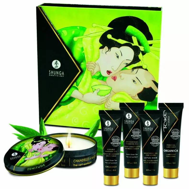 Shunga Tea Kit Secret Geisha Organic Green Tea D-211504 Photo 3