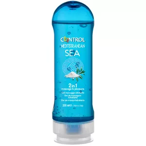 Massage gel CONTROL 2 in 1 Mediterranean Sea 200 ml D-216116