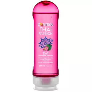 Massage oil CONTROL 2-in-1 Thai Passion 200 ml — massage oil, sensual formulation