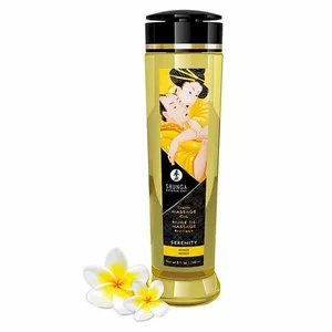Массажное масло Shunga Serenity 240 мл — ароматическое масло для тела, водорастворимая формула
