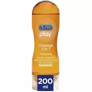 DUREX - PLAY 2-1 MASĀŽAS UN STIMULĒJOŠS LUBRIKANTS 200 ML