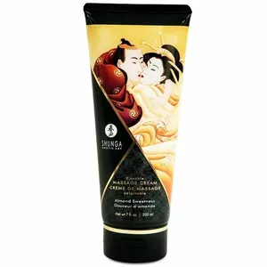 Крем для массажа Shunga Sweet Almond 200 мл — массажный крем с ароматом миндаля