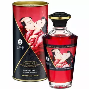 Согревающая смазка SHUNGA Blazing cherry Whole body 100 ml