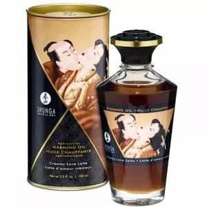 Согревающий лубрикант SHUNGA Creamy Love Latte 100 мл
