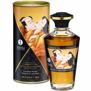 Siltinošs lubrikants SHUNGA Caramel Kisses Whole Body 100 ml