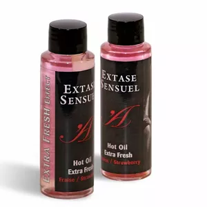 Massage oil extase sensual D-201718, Extra Fresh Strawberry Effect, 100 ml