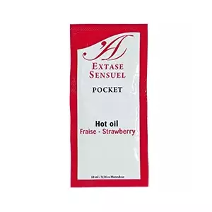 EXTASE SENSUEL HOT OIL STRAWBERRY