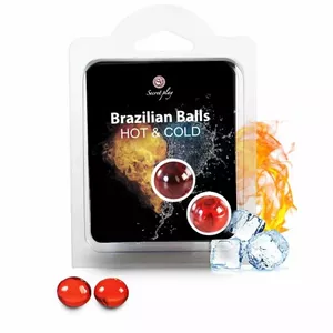 SECRETPLAY - BRAZILIAN BALLS HEAT & COLD EFFECT 2 UNITS