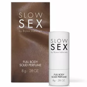 BIJOUX SLOW SEX FULL BODY SOLID PERFUME 8 GR