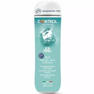Massage gel CONTROL Gel 3 in 1 Control D-227025 Ice Feel 200 ml