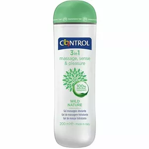Massage gel CONTROL WILD NATURE 3 in 1 200 ml — massage gel by CONTROL, 200 ml
