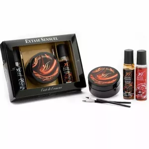 Интимный шоколадный набор extase sensual D-208474 — афродизиак для пар, для нанесения на тело и дегустации