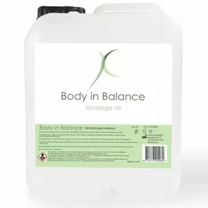 Massage oil BODY IN BALANCE D-228889 5000 ml - professional massage oil, 5 L bottle