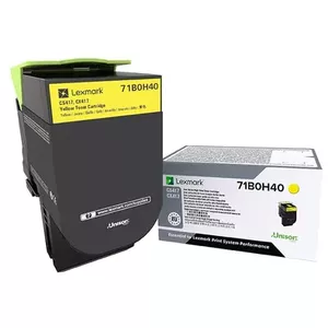 Тонер Lexmark TONER REGULAR OPEN YELLOW CRTG 71B0H40 3000 страниц