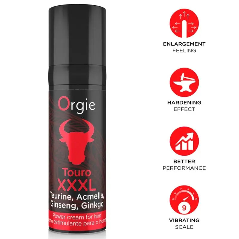 Masāžas krēms Orgie Touro XXXL 15 ml Photo 3