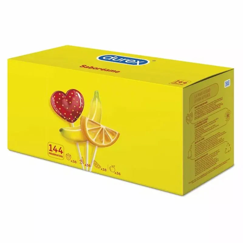 Prezervatīvi Durex Pleasure Fruits — 144 gab. Photo 1