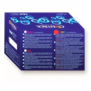 Condoms CONTROL ADAPTA FUSSION — pack of 144 units