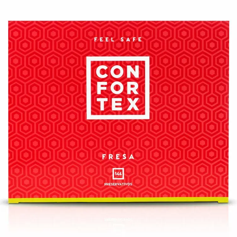 Презервативы CONFORTEX Strawberry — 144 шт Photo 2