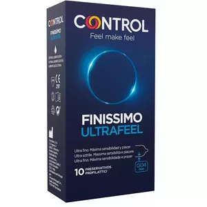 Condoms CONTROL Adapta Finissimo UltraFeel — pack of 10, ultra-thin, latex