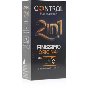 CONTROL - FINISIMO DUO + LUBRICANT 6 UNITS